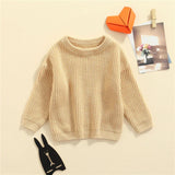 Spring Autumn Sweaters Newborn Infant Knit Wear Toddler Knitting Pullovers Tops Baby Girl Boy Sweaters Kids Sweaters