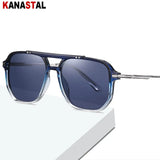 Men's Polarized Sunglasses UV400 TR Metal Colorful Square Eyeglasses Frames Beach Outdoors Driving Travel Women Visor Eyewear