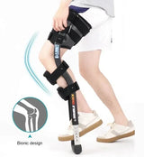 Crutch Support Free Rehabilitation Mobility Aids Knee Walker Single-Leg Telescoping Assisted Walking Training Stick Hands Free