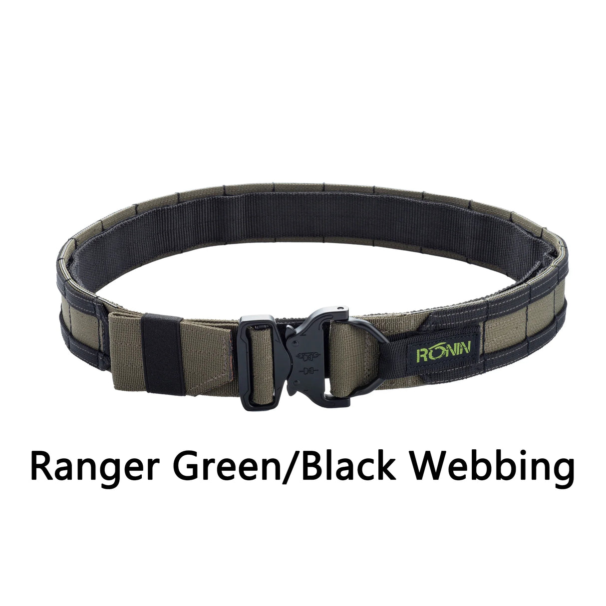 Ronin Style Tactical SENSHI Belt 【1.5 Inch】 Outdoor Military Hunting Double Layer Belt Molle System AIRSOFT