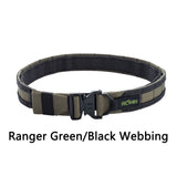 Ronin Style Tactical SENSHI Belt 【1.5 Inch】 Outdoor Military Hunting Double Layer Belt Molle System AIRSOFT