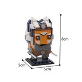 DIY Anime Movies Game Figure Brickheadz Building Block Kit Character Collectation Playset Brick Model Toys Kids Birthday Gift