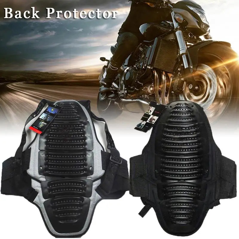 Motorcycle Back Protector Professional EVA Armorr Riding Equipment Detachable Cushion Back Pad Extreme Sports Protection Gear