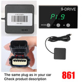 9 Drive 5 Modes Digital Car Throttle Response Controller Racing Accelerator Potent Car Pedal Booster Electronics Accessories