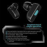 2024 New GT5 Bluetooth Headset 2-in-1 Men's Smart Watch AMOLED Screen Health Detection Step Meter Sports Smart Watch NFC