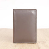 Genuine Leather Card Wallet for Men Super Slim Mini Credit Card Holders Wallet Folding Thin Card Purse Soft Small Bags for Women