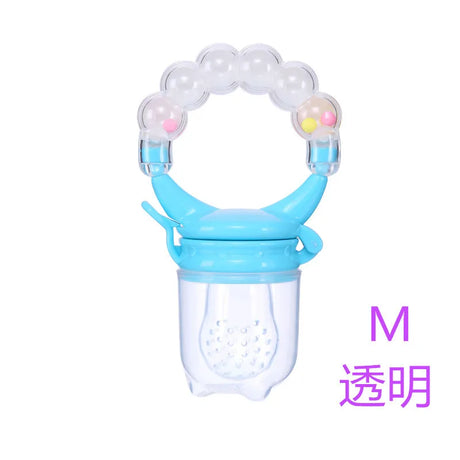 Silicone Baby Fruit Feeder with Cover Baby Nipple Fresh Food Vegetable Supplement Soother Nibbler Feeding Teething Pacifier