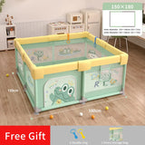 Infant shining Baby Playpen for Children Baby Playground Safety Barriers Playpen for 0-6 Years Old Kids Indoor Baby Safety Fence