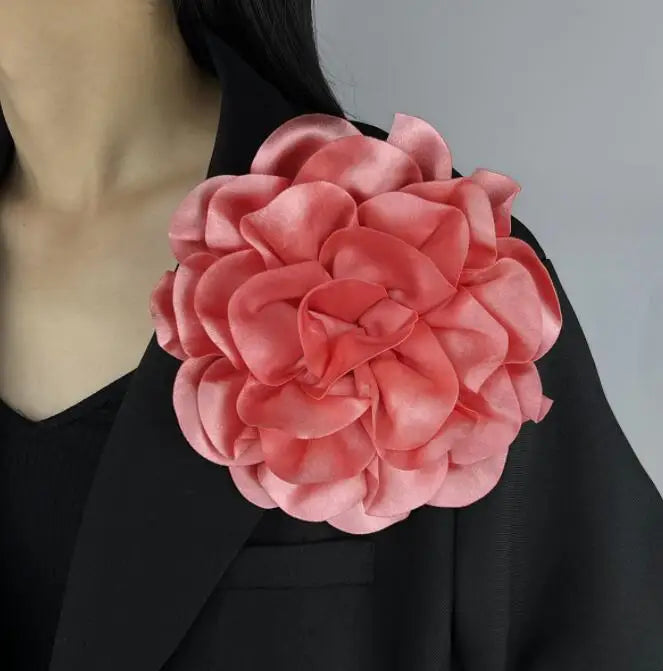 19cm Large Flower Brooch Clip Handmade Clothing Accessory Brooches