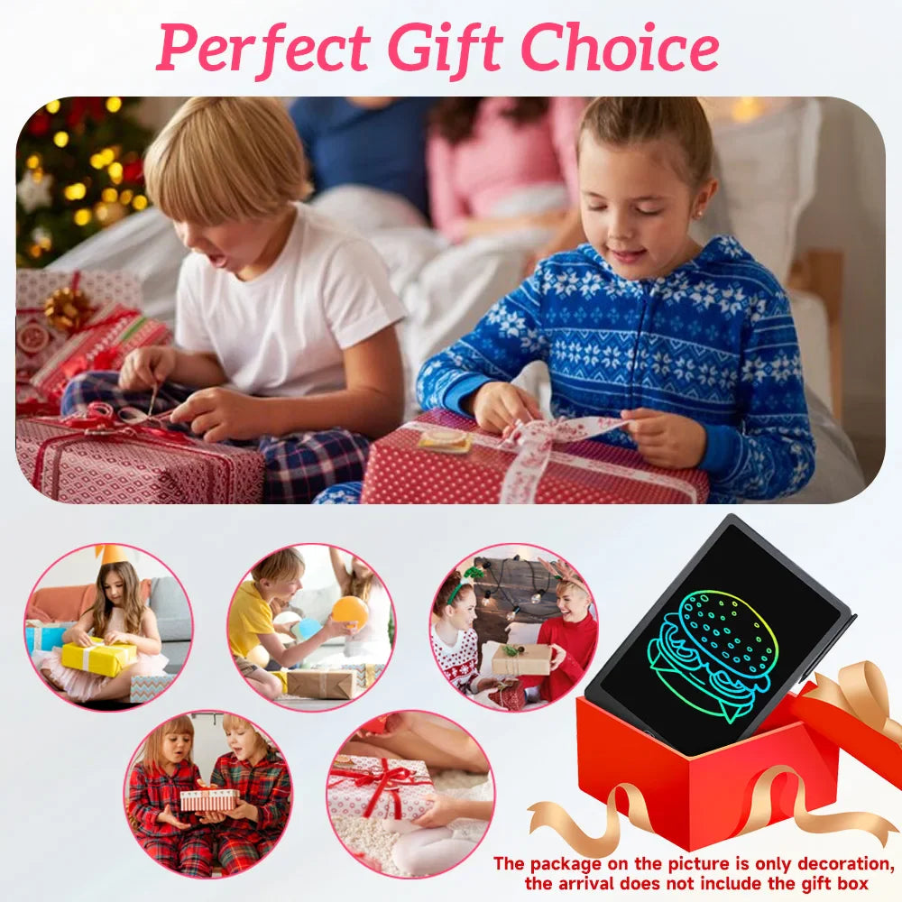 12/16 inch LCD Writing Tablet Drawing Board For Kids Children Montessori Education Learning Toys For Girls Boys Baby Kids