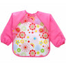 Baby Bibs New Cute Children Baby Stuff Toddler Waterproof Long Sleeve Art Smock Feeding Bib Apron for Kids 0-6 Years