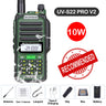 Baofeng UV S22 PRO V2 IP68 Walkie Talkie Waterproof Dual Band 136-174/400-520MHz Ham Radio Upgraded Of UV9R UV5R Pro 50KM Range