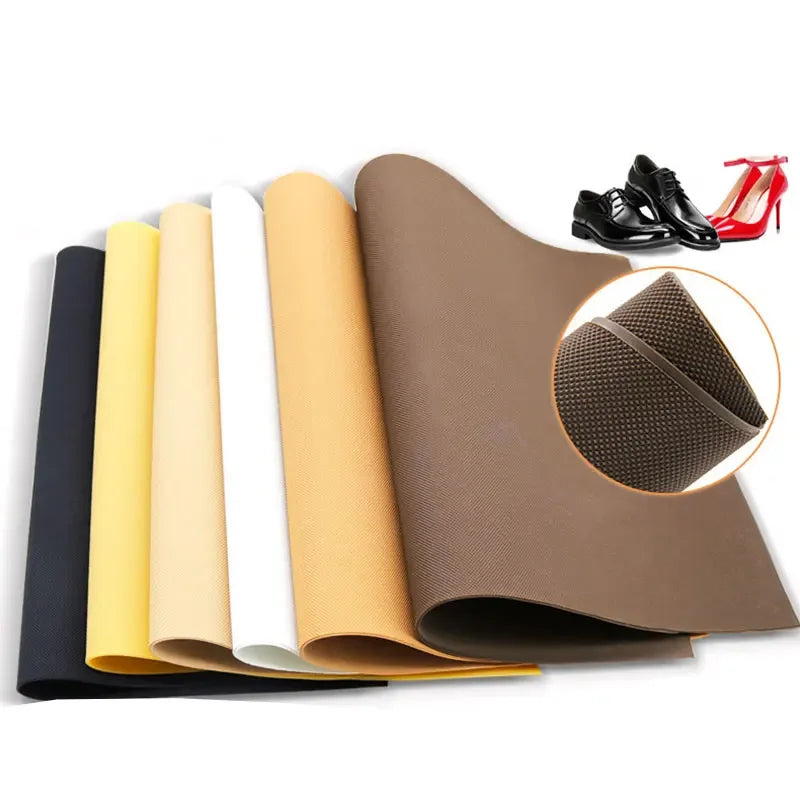 Full Shoe Sole Anti-slip Sticker Wear-resistant Rubber Repair Outsoles Self-adhesive Shoe Pad Shoe Care Bottom Patch Replaceable