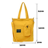 Women Canvas Bag New Design Zipper Shoulder Bag Female Reusable Large Capacity Shopper Tote Ladies Eco Cloth Shopping Bags