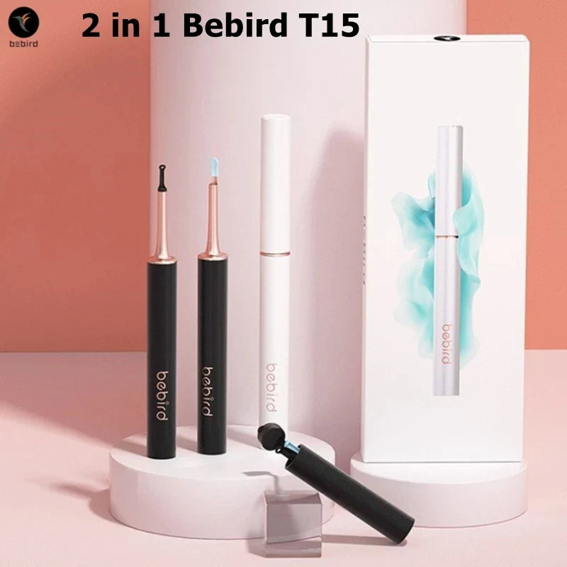 Bebird T15 X3 Smart Visual Ear Sticks Endoscope 300W Earpick Mini Camera Ear Wax Removal Tool Otoscope Health Care Ear Cleaner