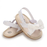 Girls' sandals Bowknot pearl sandals Children's sandals Toddler walking shoes