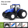 1/24  Remote Control Tractor Trailer 2.4G RC Tractor Simulated Engineering Construction Truck Model Toys Farming Machine