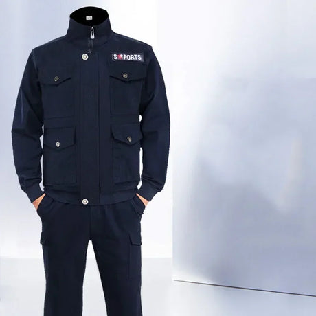 Work Uniform For Men Workshop Warehouse Factory Mechanic Garage Security Working Cloth Army Uniform Wear Resistant Anti Scald