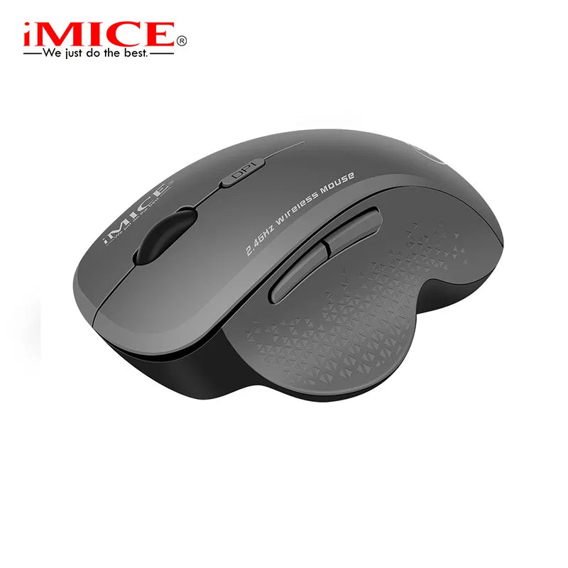 Wireless Mouse Ergonomic Computer Mouse PC Optical Mause with USB Receiver 6 buttons 2.4Ghz Wireless Mice 1600 DPI For Laptop