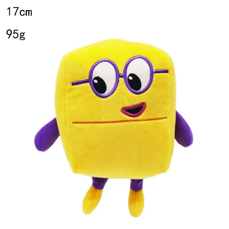 14-30cm Cartoon number Plush Doll Toy Educational Stuffed Movie TV number Toys Kids Gift early childhood education doll