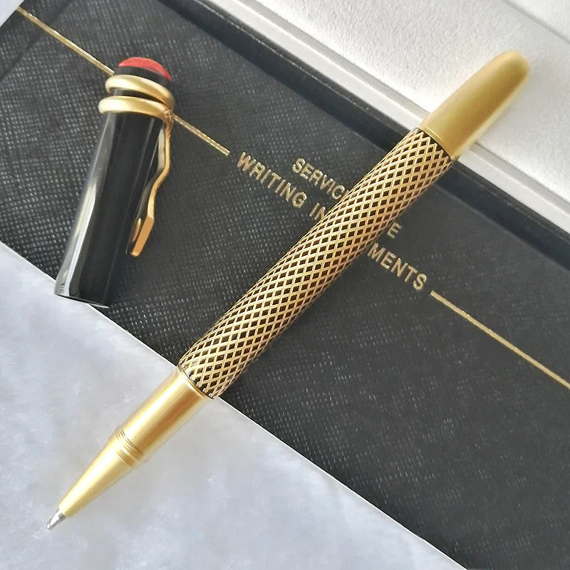 PPS Inheritance Series MB Red&Black Classic Fountain Rollerball Ballpoint Pen with Exquisite Snake Clip Writing Smooth