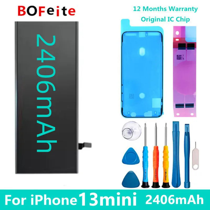 Original 0 Cycle Replacement Bateria for IPhone 6 6S 7 8 Plus X XR XS Max 11 12 MINI 13 14 Pro Max Mobile Phone Battery