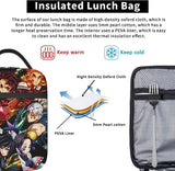 Cute Custom Japanese Anime Reusable Lunch Bag Leakproof Freezable Insulated Cooler Lunch Box for Boys Girls To School Picnic