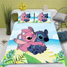 Disney Stitch Cartoon Duvet Cover Anime Set Comforter King Size Bedding Quilt Cover Queen Twin Size Children Grade A Printed