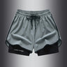 2023 Men's Physical Training Shorts Bermuda Fitness Jogging Pants Built-In Pocket Beach Pants Basketball Training Sports Pants