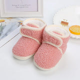 Winter Sweet Newborn Baby Girls Princess Winter Boots First Walkers Soft Soled Infant Toddler Kids Girl Footwear Shoes Booties