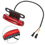 36-48V Ebike Rear Brake Light Tail Light Safe Warn Lamp For Electric Bicycle Off Road Motorcycle Signal Lamp Accessories