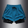 2023 Men's Physical Training Shorts Bermuda Fitness Jogging Pants Built-In Pocket Beach Pants Basketball Training Sports Pants