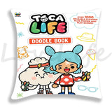 Toca Life World Pillow Case Home Decorative Toca Boca Throw Pillowcase 45*45cm Sofa Cartoon Cushion Covers Zipper Pillow Cover