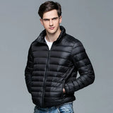 Men's Jackets Spring New Hooded Ultralight Quilted Coat for Warm Winter Down Coats Light Puffer Lightweight Down Jackets