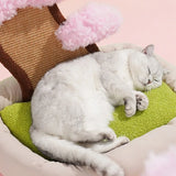 Tree Style Sleeping Habitats Cat Bed Kittens Washable Warm Cats Nest Beds Furniture Light Weight Cama Para Perros Pet Supplies