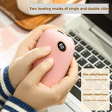 20000mAh Winter Mini Hand Warmer USB Rechargeable Multifunctional Handy Warmer Heater Pocket Mini Outdoor travel Power Bank