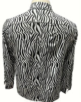 2024 Fashion Leopard Print Men's Casual Button Lapel Long Sleeve Shirt Men's Spring Summer Autumn Top Men's Shirt S-6XL