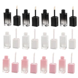 30Pcs 5ml Gradient Lip Gloss Tubes Containers Plastic Refillable Lip Balm Bottles Best Travel Home Beauty DIY Accessories