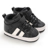 Newborn Boys' Middle top and High top fashion sneakers Boys' and Girls' casual soft cloth bottom anti slip First Walkering shoes