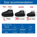 Silicone Shoes Cover Rain Waterproof Men Women Shoes Protectors Rain Boots for Indoor Outdoor Rainy Shoe Cover Water Proof Shoes