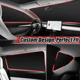 Car Side Window Sunshade Front Rear Windshield Privacy Window Screen SunShade for Tesla Model3 2017-2021 2022Model Y accessories