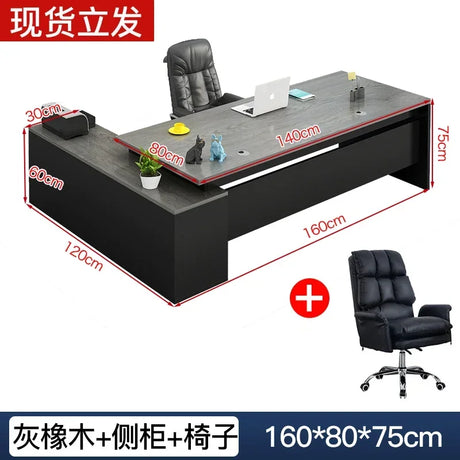 Laptop Monitor Office Desk Storage Standing Reception Conference Computer Desks Corner Executive Escritorio Modern Furniture