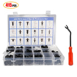 Car Plastic Fastener Clips Set with Box Mixed Auto Body Push Retainer Pin Rivet Bumper Door Trim Panel Fastener Clip Kit