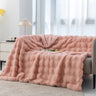 Plush Blanket, Throw Blanket, Warm, Super Comfortable, Bed, Luxury, Warm, Sofa Cover, 130x160cm, Winter