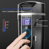 12V/24V Digital Car Heating Cup With Temperature Control Intelligent Heating Kettle 450ML Thermal Car Mug Electrical Appliances