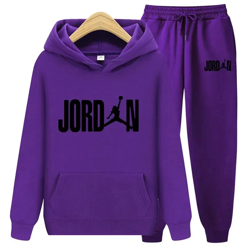 Men and Women's Hoodies and Sweatpants Sets, Sports Clothing, Women's Pants Track Suits Brand Sweater Male Fashion 2 Pcs