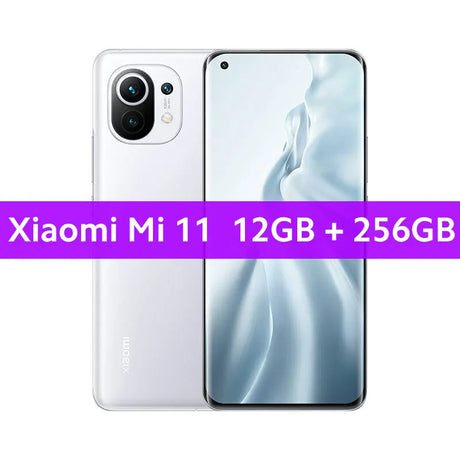 Global ROM Xiaomi Mi 11 Smartphone Snapdragon 888 Octa Core 120Hz AMOLED Display 55W Fast Charging 108MP Rear Camera