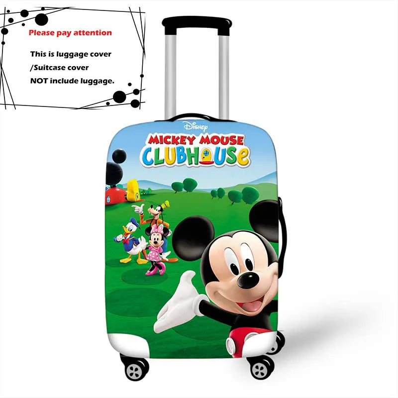 18-32 Inch Mickey Minnie Elastic Luggage Protective Cover Trolley Suitcase Protect Dust Bag Case Travel Accessories