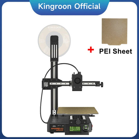 KINGROON KP3S Pro V2 High Speed 3D Printer Fast Printing Max 500mm/s 3DPrinter 25 Point Auto-Leveling 100Mbps Network 3D Printer