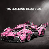 ToylinX Store 1:14 Building Block Car Cool Technology Design Optional Power Group Birthday Christmas Gift for Friends or Kids